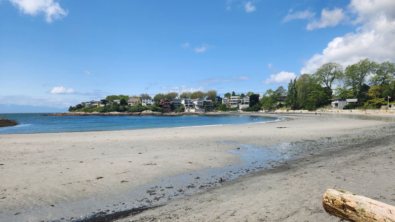 Gonzales Beach in Victoria BC